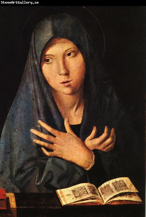 Antonello da Messina Virgin of the Annunciation fvv